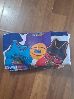 NBA Multiteam Graphic Sheet in Blue, Purple, Orange, Red, Black